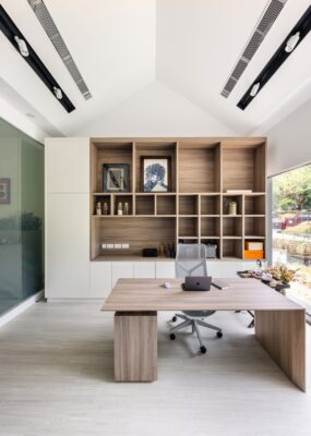 Level 2 - Office with Display Cabinets
