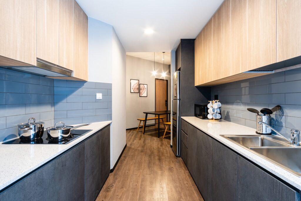 Old School Cool - Communal Kitchen